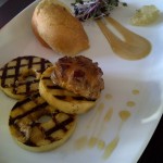 Fois Gras + Grilled Apple