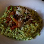 Green Pea Risotto